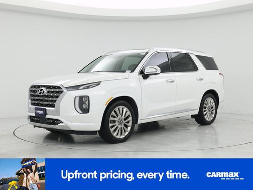 White 2020 Hyundai PALISADE Limited