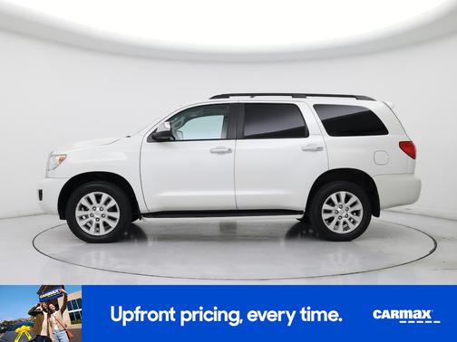 White 2016 Toyota Sequoia Platinum