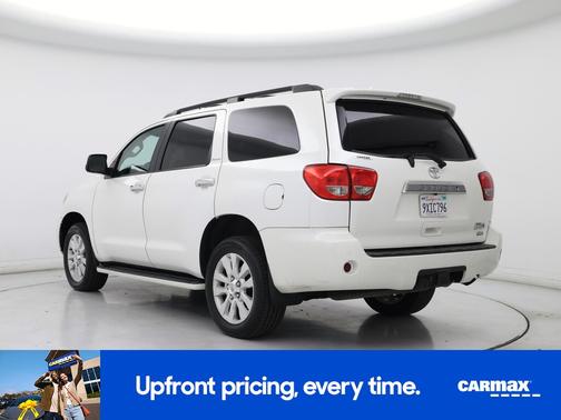White 2016 Toyota Sequoia Platinum