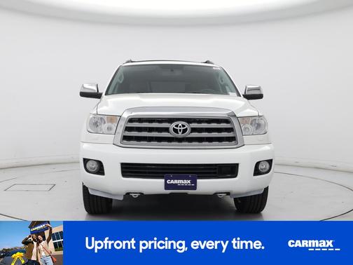 White 2016 Toyota Sequoia Platinum