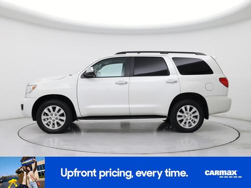 White 2016 Toyota Sequoia Platinum