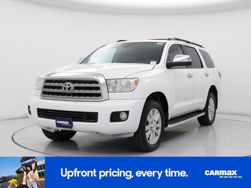 White 2016 Toyota Sequoia Platinum