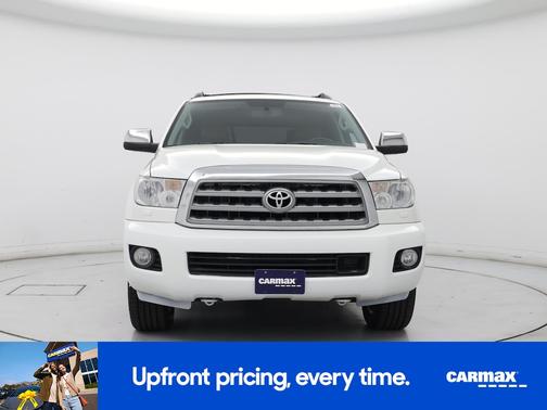 White 2016 Toyota Sequoia Platinum