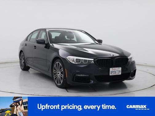Black 2020 BMW 530 I