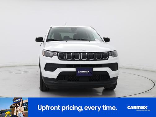 White 2022 Jeep Compass Sport