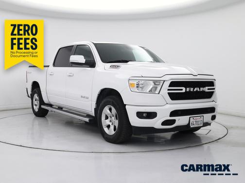 White 2022 RAM 1500 Bighorn