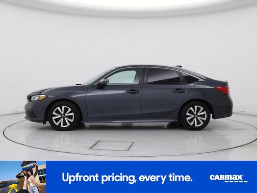 Gray 2024 Honda Civic LX