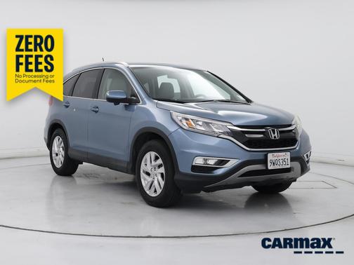 Blue 2015 Honda CR-V EX-L