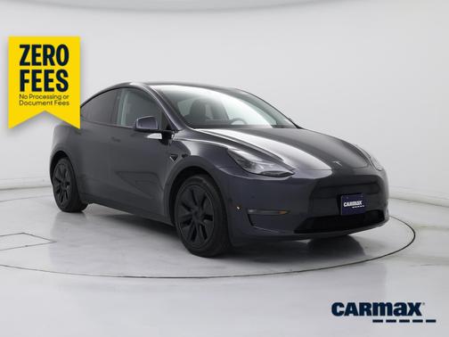 Gray 2025 Tesla Model Y Long Range