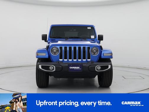Blue 2021 Jeep Wrangler Unlimited 4xe Unlimited Sahara