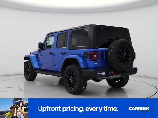 Blue 2021 Jeep Wrangler Unlimited 4xe Unlimited Sahara