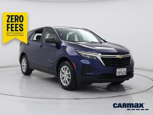 Blue 2022 Chevrolet Equinox LS