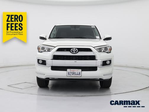 White 2019 Toyota 4Runner Limited
