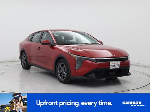 Red 2025 Kia K4 LXS