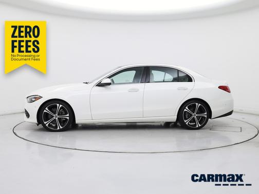 White 2024 Mercedes-Benz C-Class