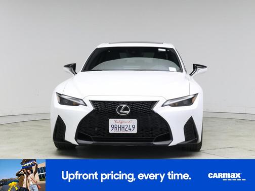 White 2024 Lexus IS 350 F-Sport