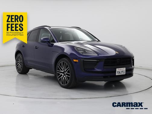 Blue 2022 Porsche Macan