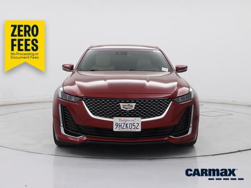Red 2023 Cadillac CT5 Luxury