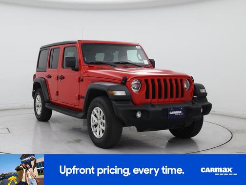 Red 2023 Jeep Wrangler Unlimited Sport S
