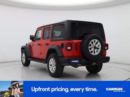 Red 2023 Jeep Wrangler Unlimited Sport S