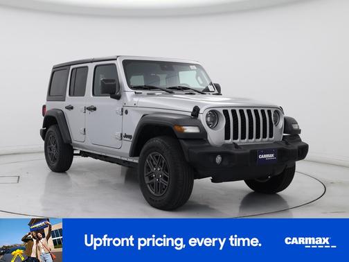 Silver 2024 Jeep Wrangler Sport S