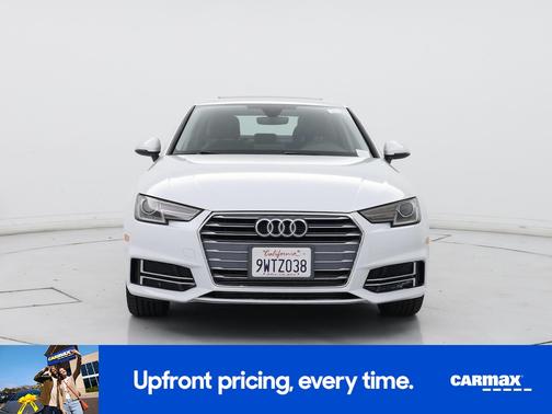 White 2018 Audi A4 Premium