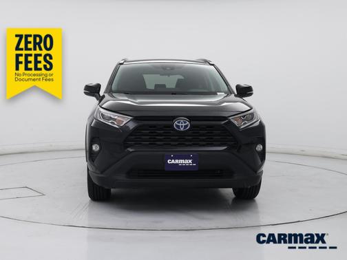 Black 2021 Toyota RAV4 Hybrid XLE