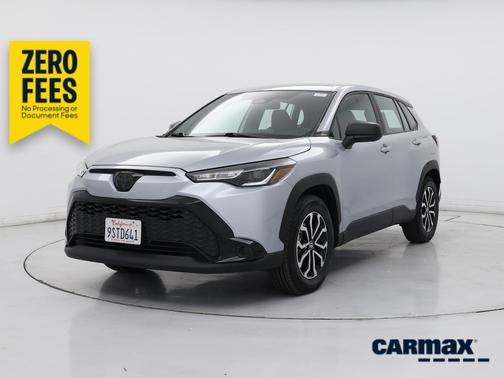 Silver 2025 Toyota Corolla Cross Hybrid S