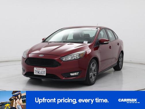 Red 2017 Ford Focus SE