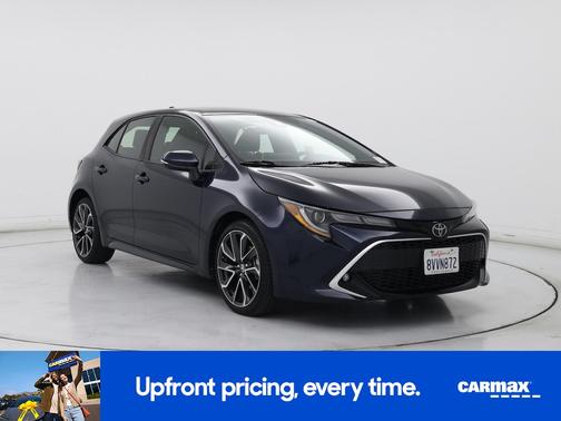 Blue 2021 Toyota Corolla Hatchback XSE