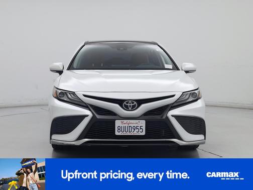 White 2021 Toyota Camry XSE
