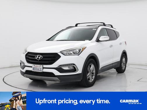 White 2017 Hyundai Santa Fe Sport