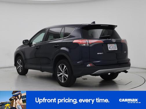 Blue 2018 Toyota RAV4 XLE