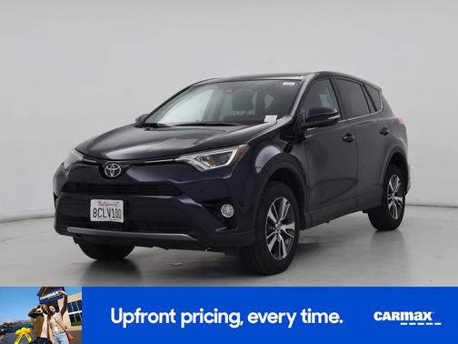 Blue 2018 Toyota RAV4 XLE