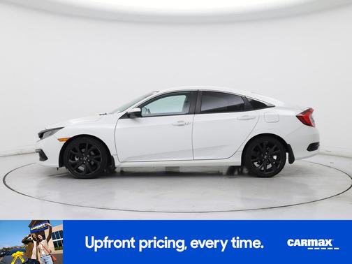 White 2020 Honda Civic Sport