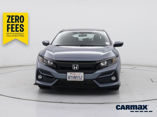 Gray 2021 Honda Civic Sport