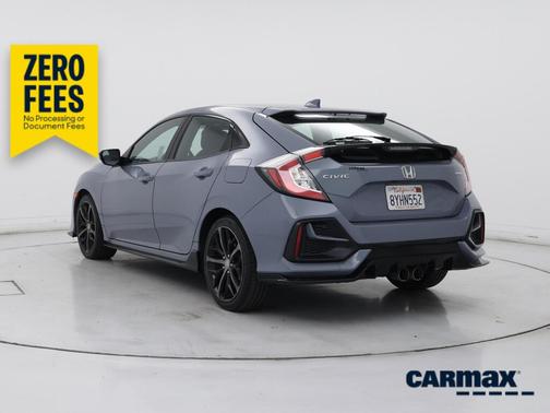 Gray 2021 Honda Civic Sport