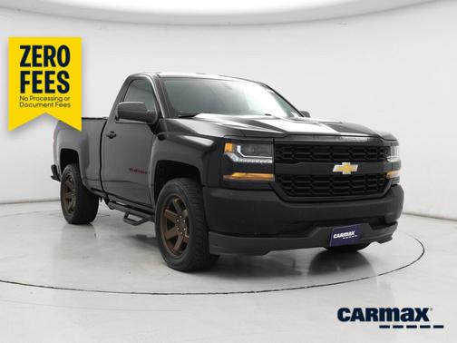 Black 2017 Chevrolet Silverado 1500 Work Truck