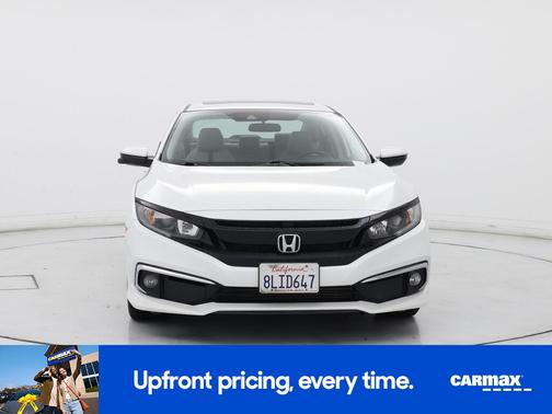 White 2019 Honda Civic EX