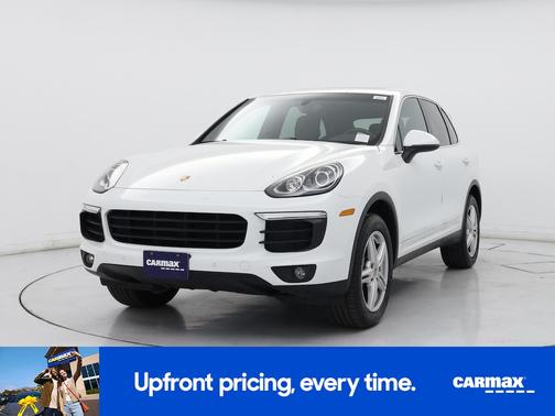White 2018 Porsche Cayenne