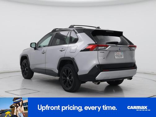 Silver 2022 Toyota RAV4 Hybrid XSE
