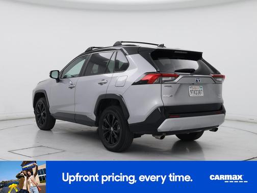 Silver 2022 Toyota RAV4 Hybrid XSE