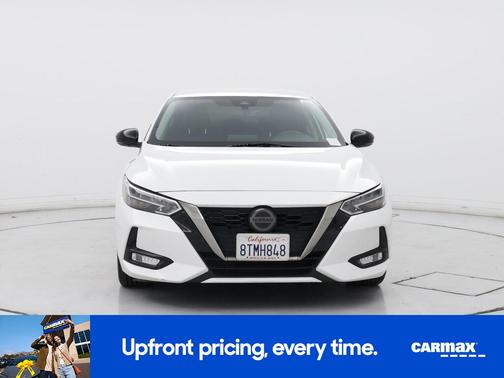 White 2020 Nissan Sentra SR