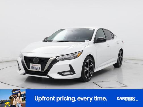 White 2020 Nissan Sentra SR