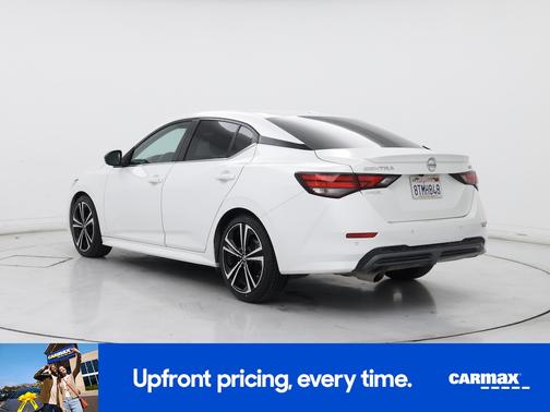 White 2020 Nissan Sentra SR
