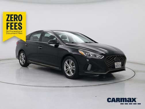 Black 2018 Hyundai SONATA Sport