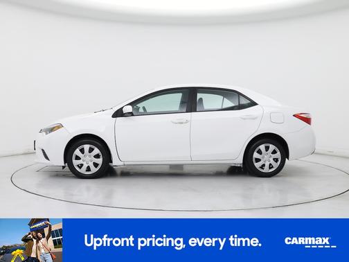 White 2016 Toyota Corolla LE