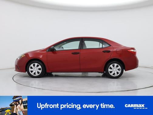 Red 2014 Toyota Corolla LE