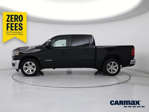 Black 2025 RAM 1500 Bighorn