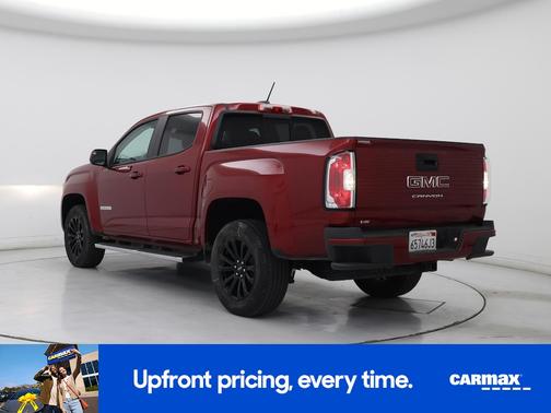 Red 2022 GMC Canyon Elevation